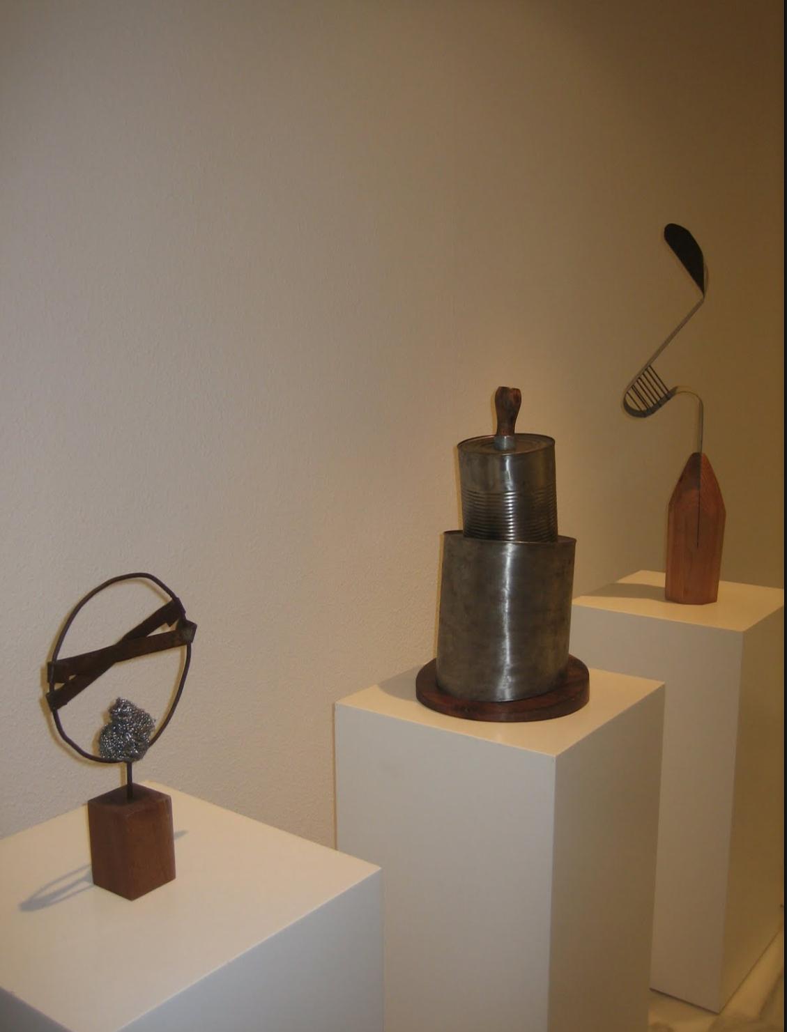 Exposición en pedestales